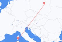 Vluchten van Figari, Frankrijk naar Warschau, Polen