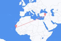 Flights from Nouakchott to Gaziantep