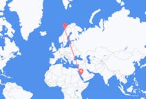 Flights from Jeddah, Saudi Arabia to Bodø, Norway