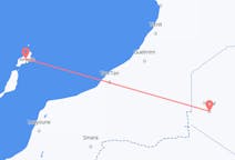Flyrejser fra Tindouf, Algeriet til Lanzarote, Spanien