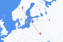 Flights from Kyiv, Ukraine to Östersund, Sweden