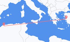 알제리 츨레프에서 출발해 터키 이즈미르로(으)로 가는 항공편
