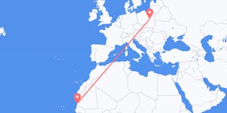 Flights from Mauritania to Poland