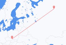 Flights from Ukhta, Russia to Ostrava, Czechia