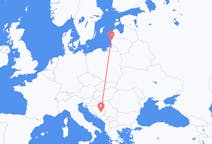 Flights from Palanga, Lithuania to Sarajevo, Bosnia & Herzegovina
