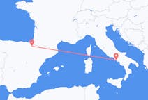 出发地 西班牙出发地 潘普洛納目的地 意大利那不勒斯的航班
