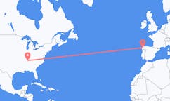Flights from Nashville to Santiago De Compostela