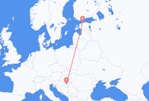 Flights from Tallinn, Estonia to Osijek, Croatia