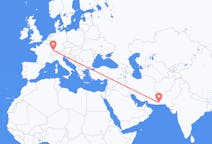 Flyrejser fra Turbat, Pakistan til Basel, Schweiz