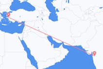 Flights from Nashik, India to İzmir, Turkey