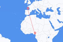 Flyreiser fra Malabo, Ekvatorial-Guinea til Santander, Spania