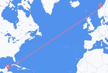 Flights from San Pedro Town, Belize to Kristiansund, Norway