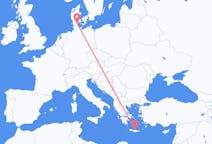 Flights from Heraklion, Greece to Sønderborg, Denmark