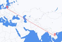 Flyrejser fra Ubon Ratchathani-provinsen, Thailand til Gdańsk, Polen