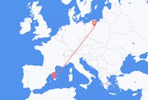 出发地 波兰出发地 比得哥什目的地 西班牙帕尔马的航班