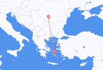 Flug frá Craiova til Naxos
