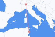 Loty z Sfax, Tunezja z Mediolan, Włochy