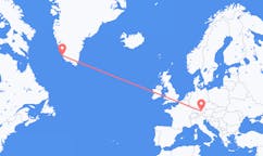 出发地 德国慕尼黑目的地 格陵兰帕缪特的航班