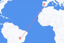 Flyreiser fra Uberlândia, Brasil til Sevilla, Spania