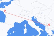 Flights from Skopje to Nantes