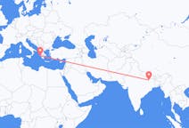 出发地 印度出发地 巴特那目的地 希腊扎金索斯島的航班