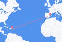 Flights from Punta Cana to Valencia