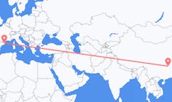 Flyreiser fra Yueyang, Kina til Girona, Spania