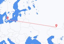 Flyg från Orenburg till Köpenhamn