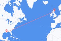 Flights from New Orleans, the United States to Aberdeen, Scotland