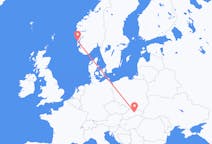 Flights from Stord, Norway to Poprad, Slovakia