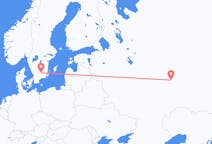 Flyrejser fra Kasan, Rusland til Växjö, Sverige