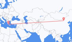 Flights from Hohhot, China to Kythira, Greece