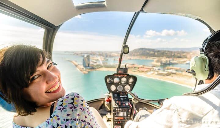 Barcelona's Panoramic Helicopter Flight 