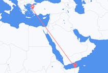 Flyg från Bosaso, Somalia till Izmir, Turkiet