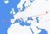 Flights from Nur-Sultan to Ponta Delgada