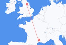Flights from Montpellier, France to Doncaster, the United Kingdom