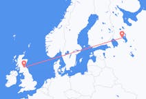 Fly fra Petrozavodsk til Edinburgh