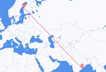 Flights from Visakhapatnam, India to Vaasa, Finland