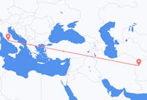 Flyreiser fra Herat, Afghanistan til Roma, Italia