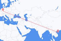 Loty z Sanya w Chinach do Frankfurtu w Niemczech