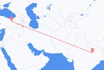 เที่ยวบิน จาก พาราณสี, อินเดีย ไปยัง แอร์ซินจัน, ตุรกี