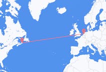 Flyreiser fra Sydney i Nova Scotia, til Amsterdam