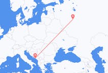 Vluchten van Dubrovnik, Kroatië naar Moskou, Rusland