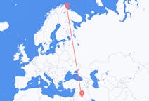 Flights from Arar, Saudi Arabia to Kirkenes, Norway