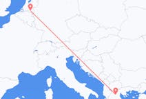 Vluchten van Eindhoven, Nederland naar Kozani, Griekenland