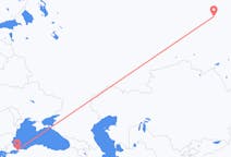 Flights from Istanbul, Turkey to Nizhnevartovsk, Russia