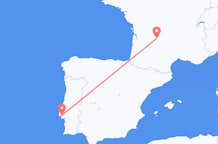 Vluchten van Brive-la-Gaillarde naar Lissabon