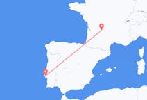 Vluchten van Brive-la-Gaillarde, Frankrijk naar Lissabon, Portugal