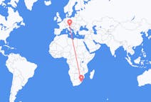 Flyg från Durban, Sydafrika till Trieste, Italien