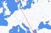 Flights from Kristiansand to Athens